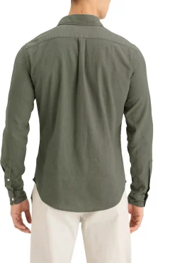 Dockers Camisa de popelina Verde Best