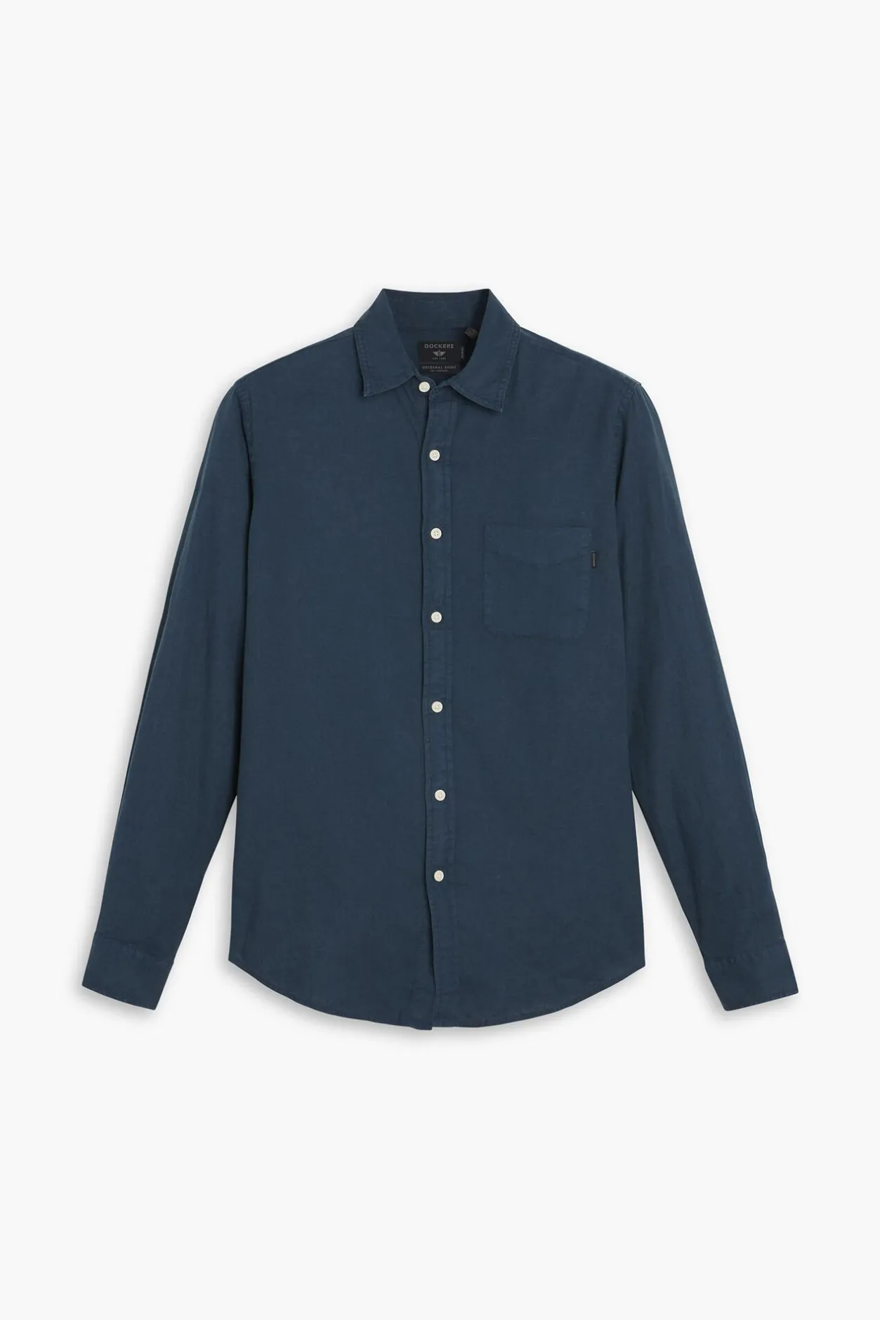 Dockers Camisa de popelina Azul