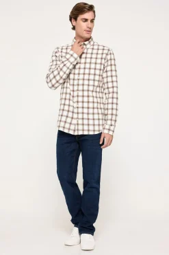Jack & Jones Camisa estructura Blanco