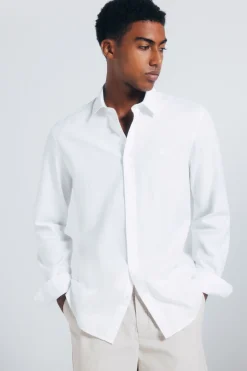 Springfield Camisa estructura blanco