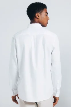 Springfield Camisa estructura blanco