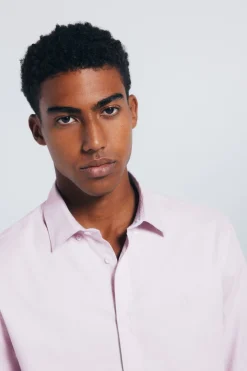 Springfield Camisa estructura rosa Sale