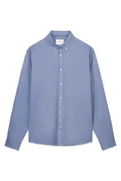 Springfield Camisa estructura bicolor azul Online