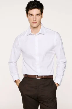 Selected Camisa formal Slim Fit Blanco Clearance