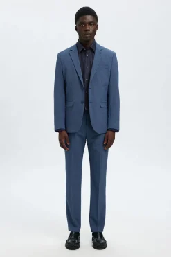 Selected Camisa formal Slim Fit Azul marino Hot