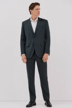 Cortefiel Camisa gemelos lisa fácil plancha Blanco Hot