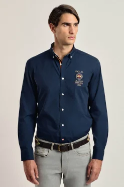 Valecuatro Camisa hombre España Azul marino New