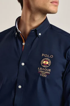 Valecuatro Camisa hombre España Azul marino New