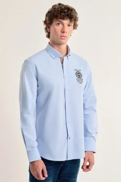 Valecuatro Camisa hombre celeste España Azul Best