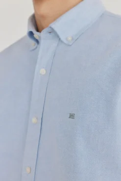 Pedro del Hierro Camisa iconic oxford liso Azul Best