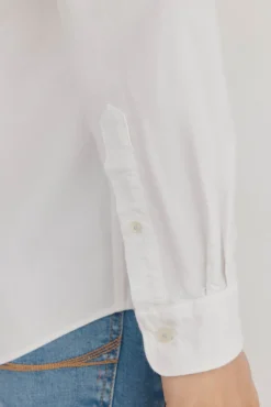 Pedro del Hierro Camisa iconic oxford liso Blanco Online