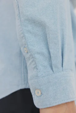 Pedro del Hierro Camisa iconic oxford liso Turquesa Hot