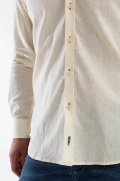 Williot Camisa Lino Amarillo Online