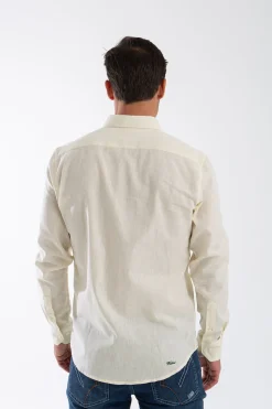 Williot Camisa Lino Amarillo Online