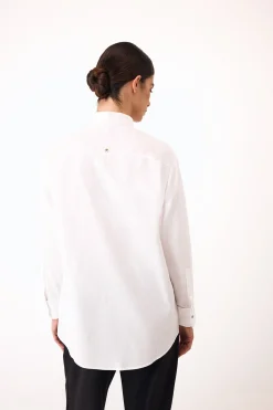 Pedro del Hierro Camisa lisa desfile Blanco New