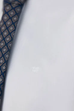 Pedro del Hierro Camisa lisa twill fácil plancha + anti olor slim fit Blanco