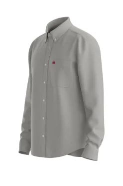 HUGO Camisa manga larga Verde Clearance