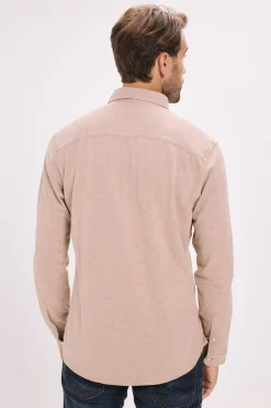 Jack & Jones Camisa manga larga Marr&oacute;n Best