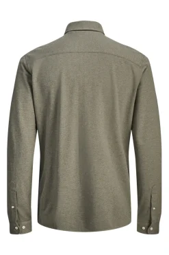 Jack & Jones Camisa manga larga Marr&oacute;n Best