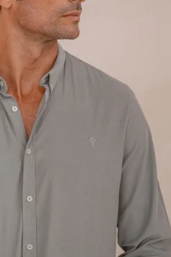 Celopman Camisa Micropana verde