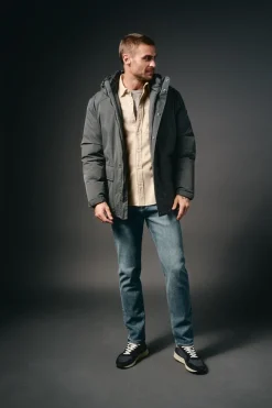 OOTO Camisa micropana lisa Beige New