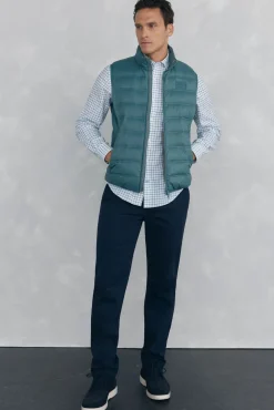 Pedro del Hierro Camisa non iron oxford cuadros Azul Outlet