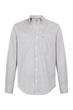 Pedro del Hierro Camisa non iron oxford cuadros Verde Outlet