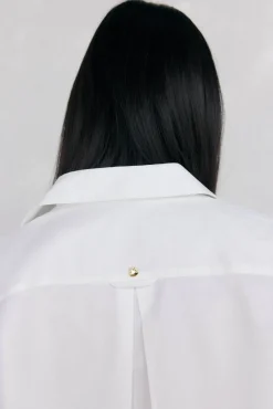 Pedro del Hierro Camisa oversize lisa Blanco Online