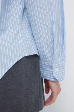 Springfield Camisa oversized bolsillo parche azul Outlet