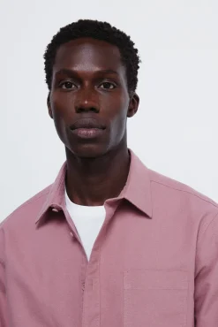 Springfield Camisa oxford color rosa Hot