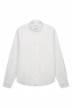 Springfield Camisa oxford ligero blanco Clearance