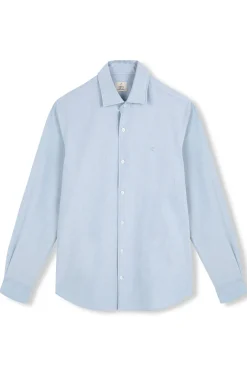 OOTO Camisa oxford lisa Azul