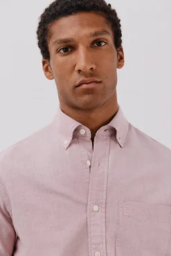 Cortefiel Camisa oxford lisa Rosa Sale