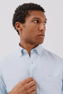 Cortefiel Camisa oxford lisa Azul Online