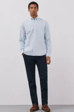 Cortefiel Camisa oxford lisa Azul Online