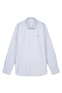 OOTO Camisa oxford rayas Azul Online