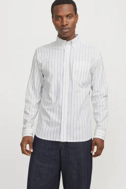 Jack & Jones Camisa oxford slim fit Blanco New
