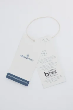 Springfield Camisa oxford tencel azul Best