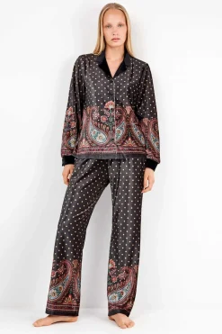 Gisela Camisa pijama terciopelo blanco Best