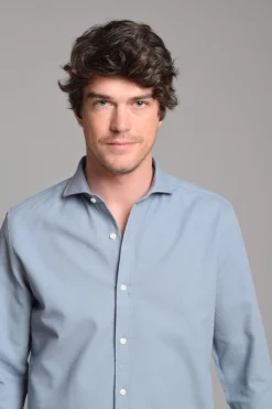 Cloking Camisa Piqué Azul Online