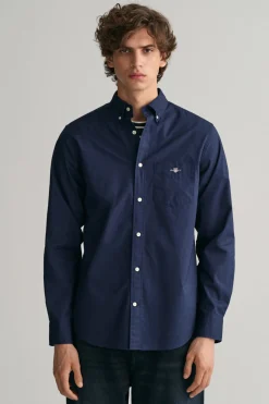 Gant Camisa popelina Azul Clearance