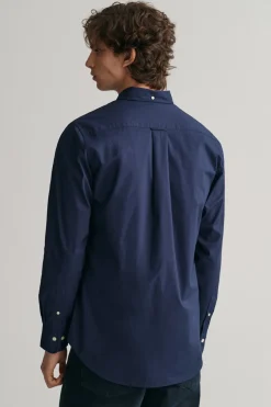 Gant Camisa popelina Azul Clearance
