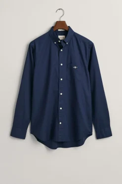 Gant Camisa popelina Azul Clearance