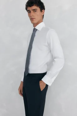 Pedro del Hierro Camisa puño gemelos non iron + antimanchas Blanco Online