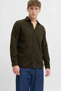 Jack & Jones Camisa regular fit verde Online