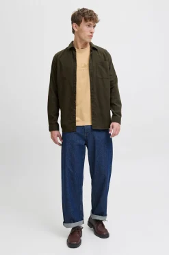 Jack & Jones Camisa regular fit verde Online