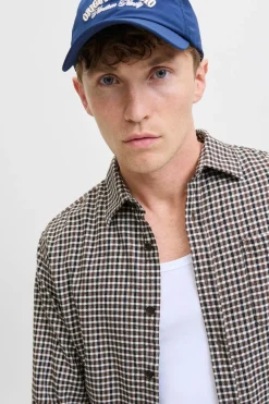 Jack & Jones Camisa regular fit cuadros azul Best