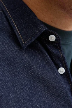 Jack & Jones PLUS Camisa regular fit denim PLUS azul Hot