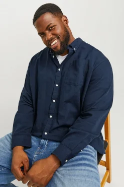 Jack & Jones PLUS Camisa regular fit PLUS azul Discount