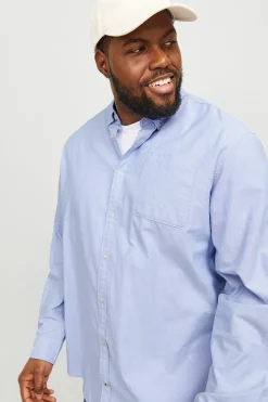 Jack & Jones PLUS Camisa regular fit PLUS azul Discount